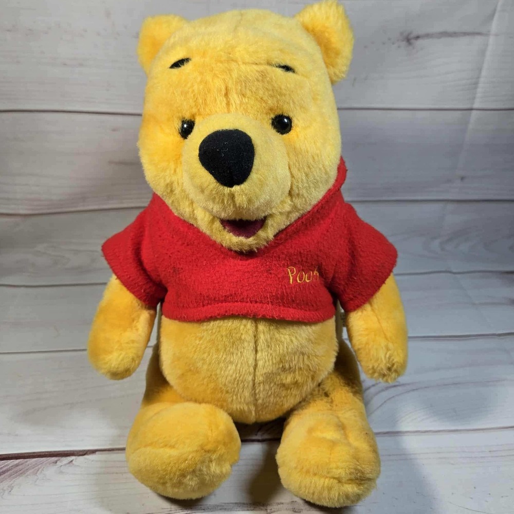 Disney Winnie the Pooh My Interactive‎ Plush Doll 1998 Vintage Yellow Toy Large